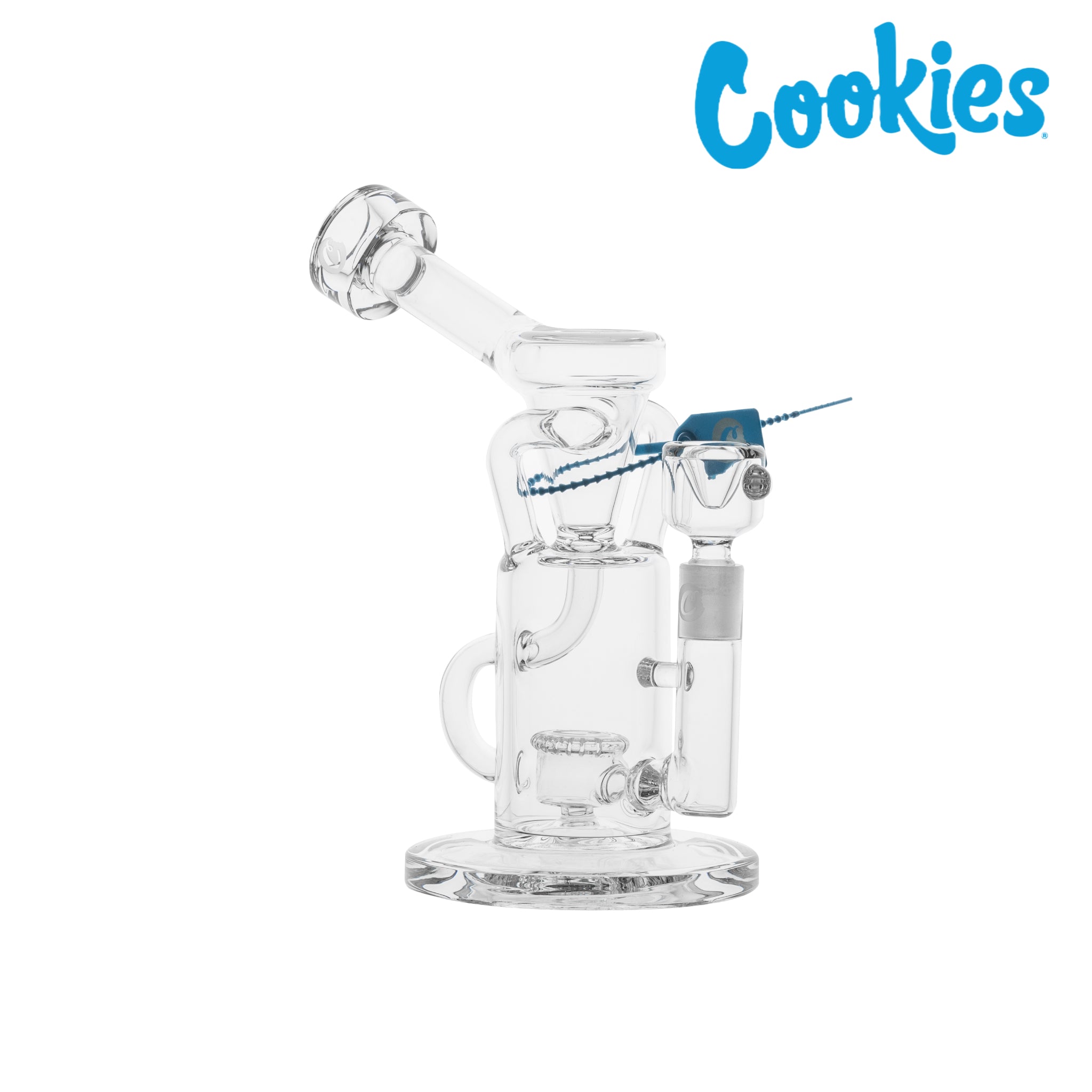 Cookies Doublecycler Bong 8in Everything 420