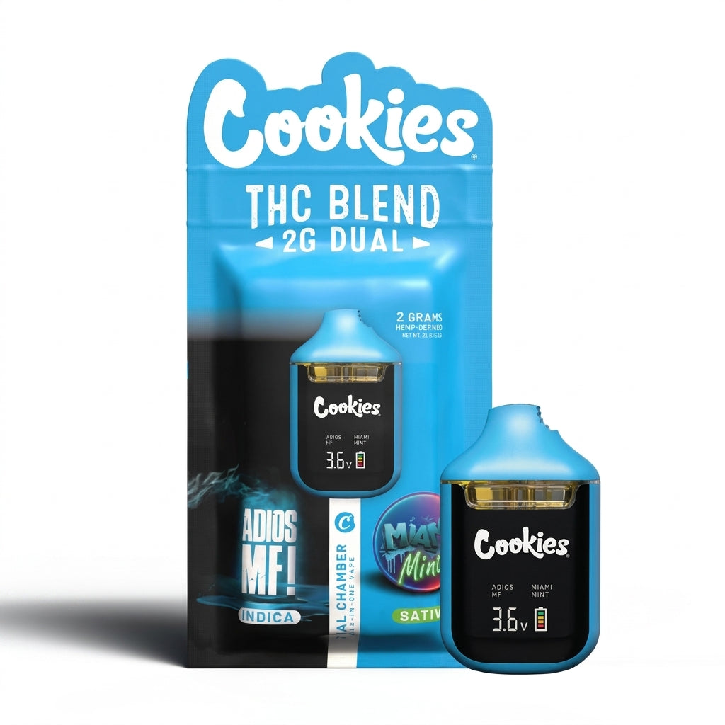 Cookies Dual Chamber Unit - 2000mg Adios MF/Miami Mint