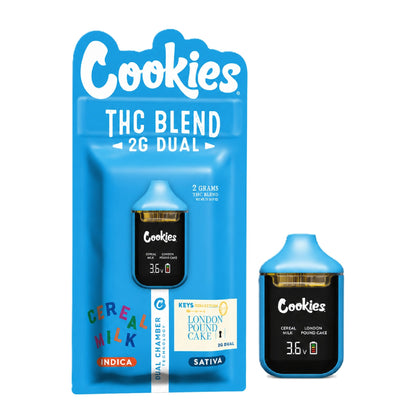 Cookies Dual Chamber Unit - 2000mg Cereal Milk/London Pound Cake