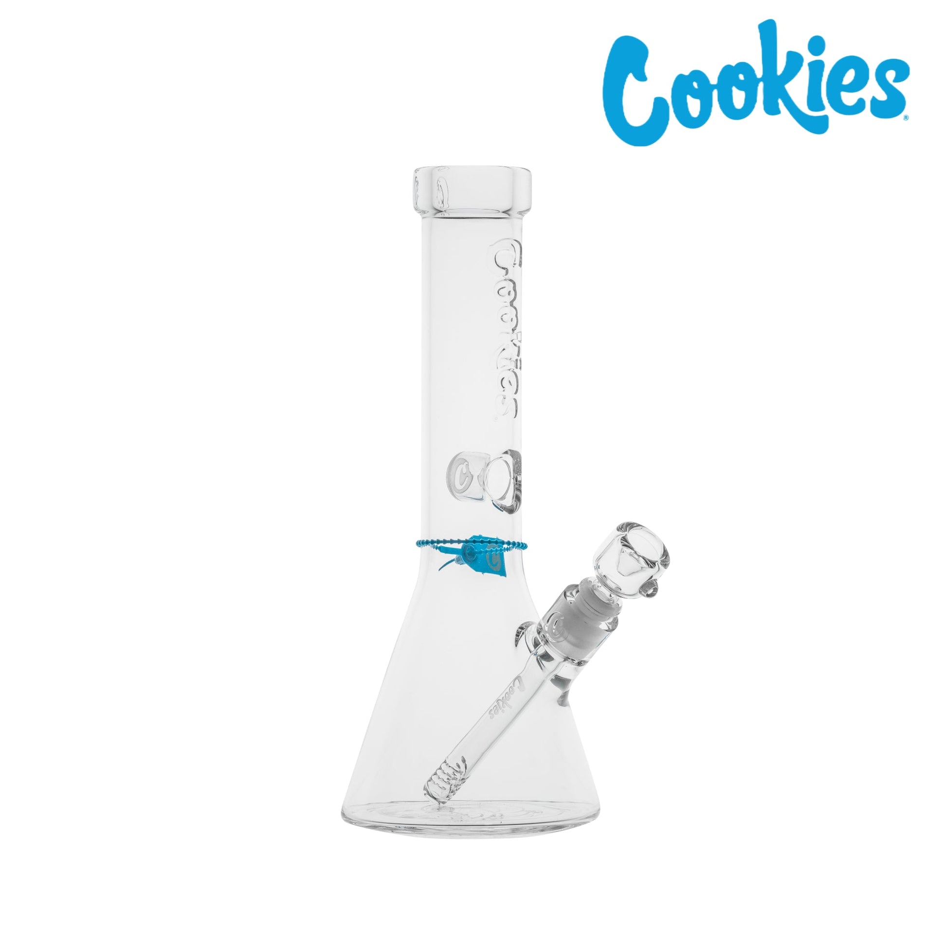 Cookies Flame Beaker Bong - 13in