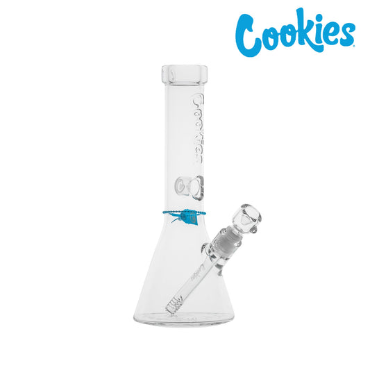 Cookies Flame Beaker Bong - 13in