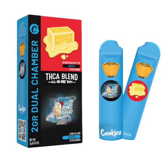 Cookies Hana Butter/Long Island THC-A Vaporizer - 2000mg