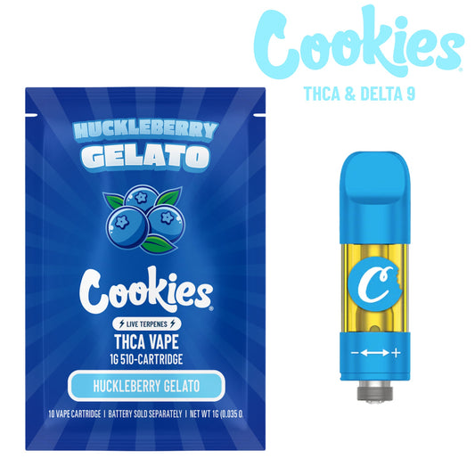 Cookies Huckleberry Gelato THC-A Cartridge - 1000mg