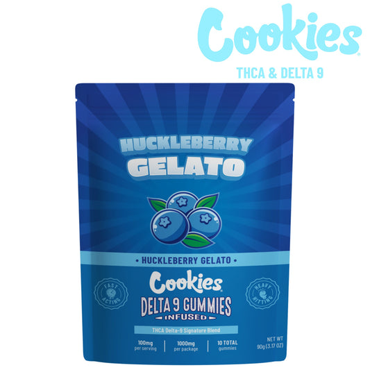 Cookies Huckleberry Gelato THC-A + Delta 9 Gummies - 10ct