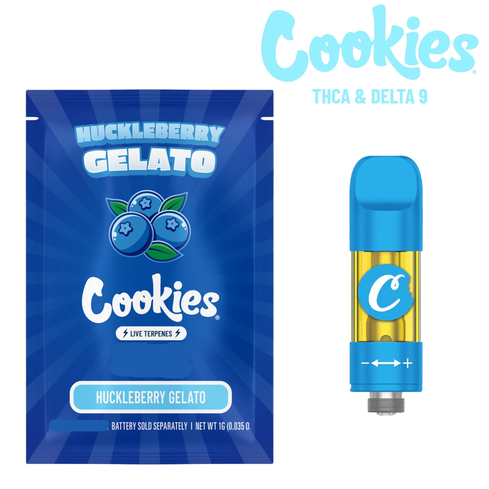 Cookies Huckleberry Gelato THC-A Device - 1000mg
