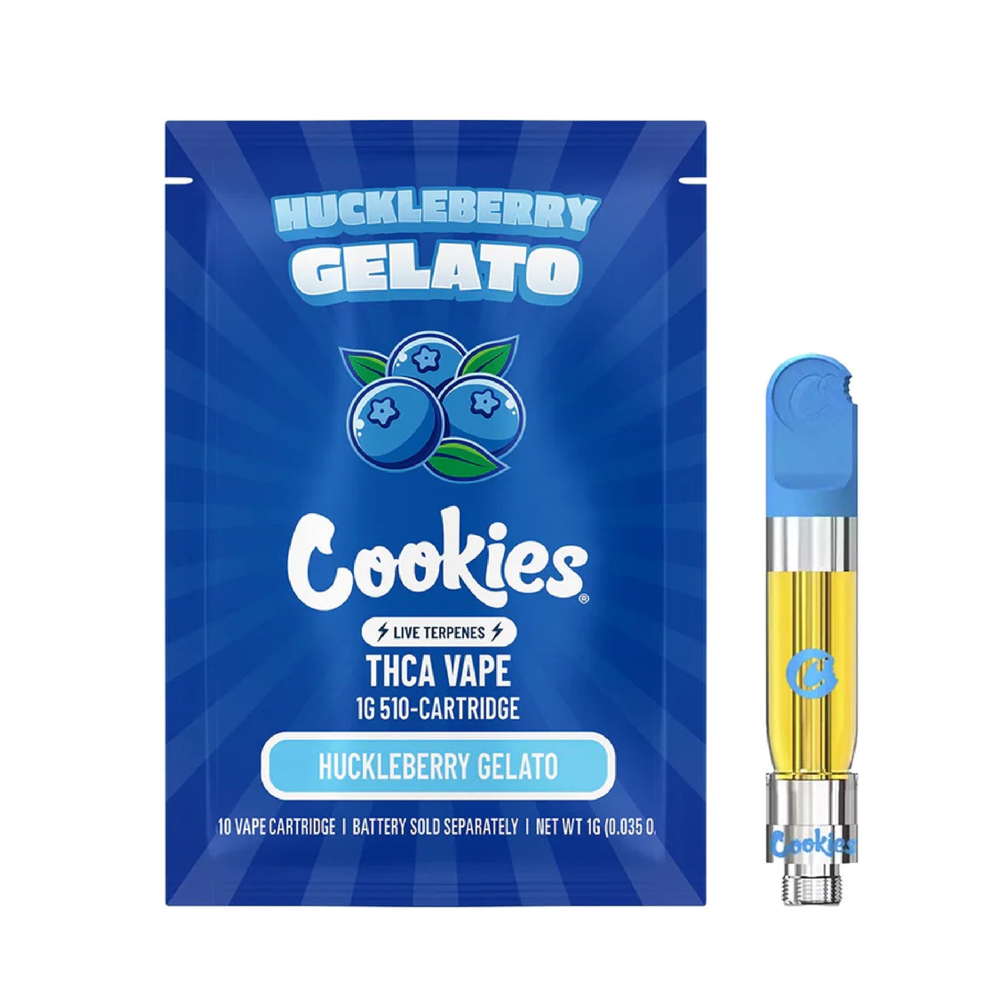Cookies Huckleberry Gelato THC-A Device - 1000mg