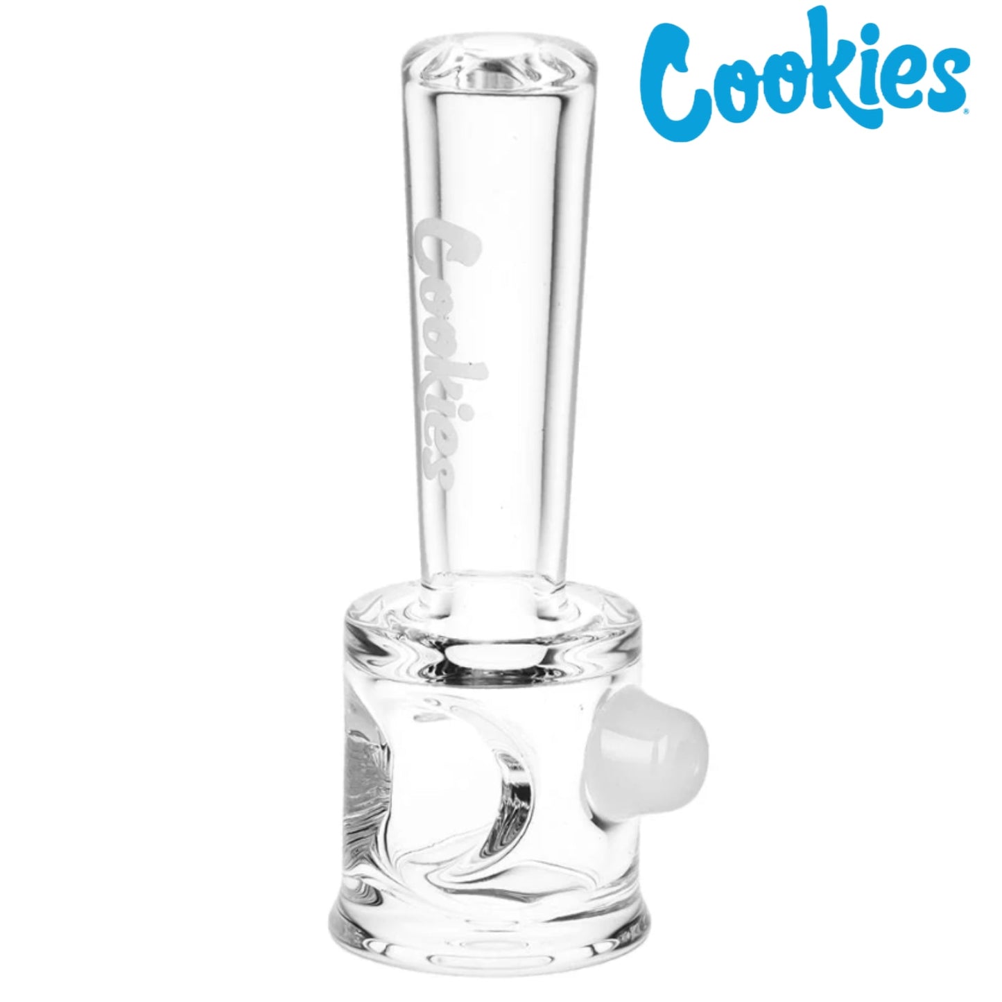 Cookies Mini Mallet Pipe - 4in White