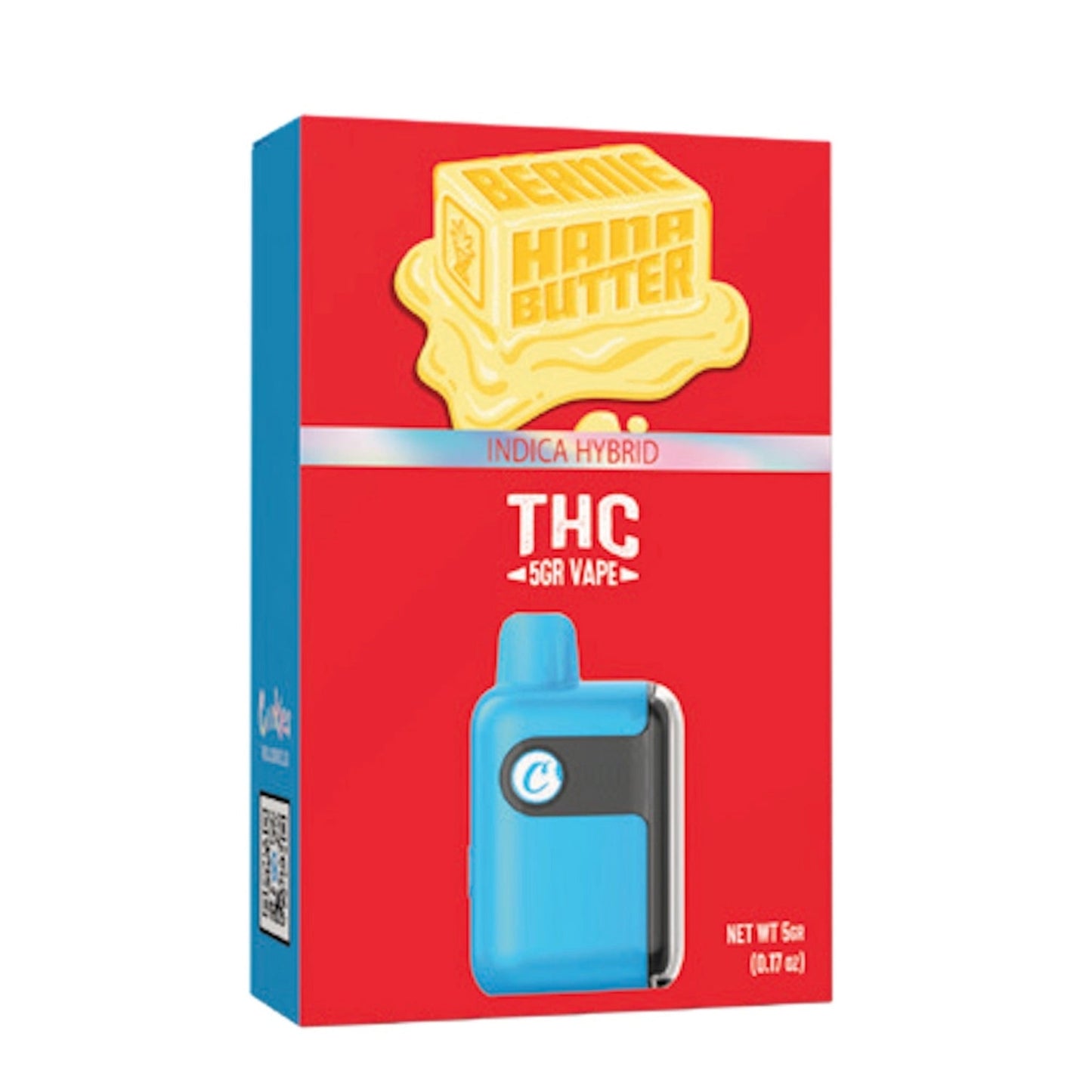 Cookies THC-A Blend Vaporizer - 5000mg Berniehana Butter (I)