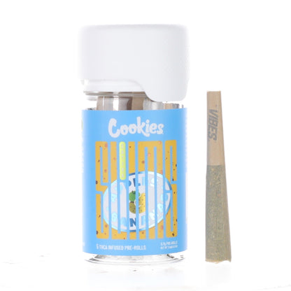 Cookies THC-A Slim Pre-Rolls - 3.5g (5ct) Apples & Bananas (S)