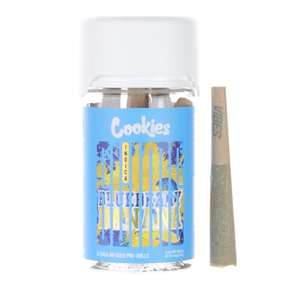 Cookies THC-A Slim Pre-Rolls - 3.5g (5ct) Blueberry Banana (I)