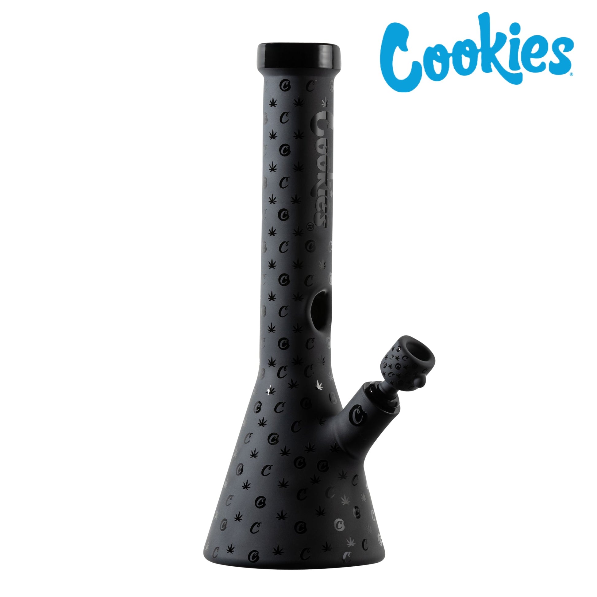 Cookies V Beaker Bong - 14in Black