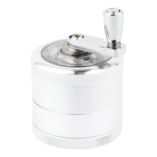Cranky Lever Grinder - 55mm Silver