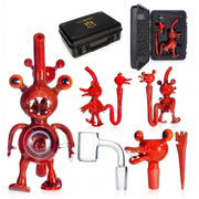 Crimson Loadout Dab Rig - 7in