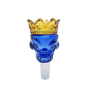 Crown Bowl - 14mm Male Blue