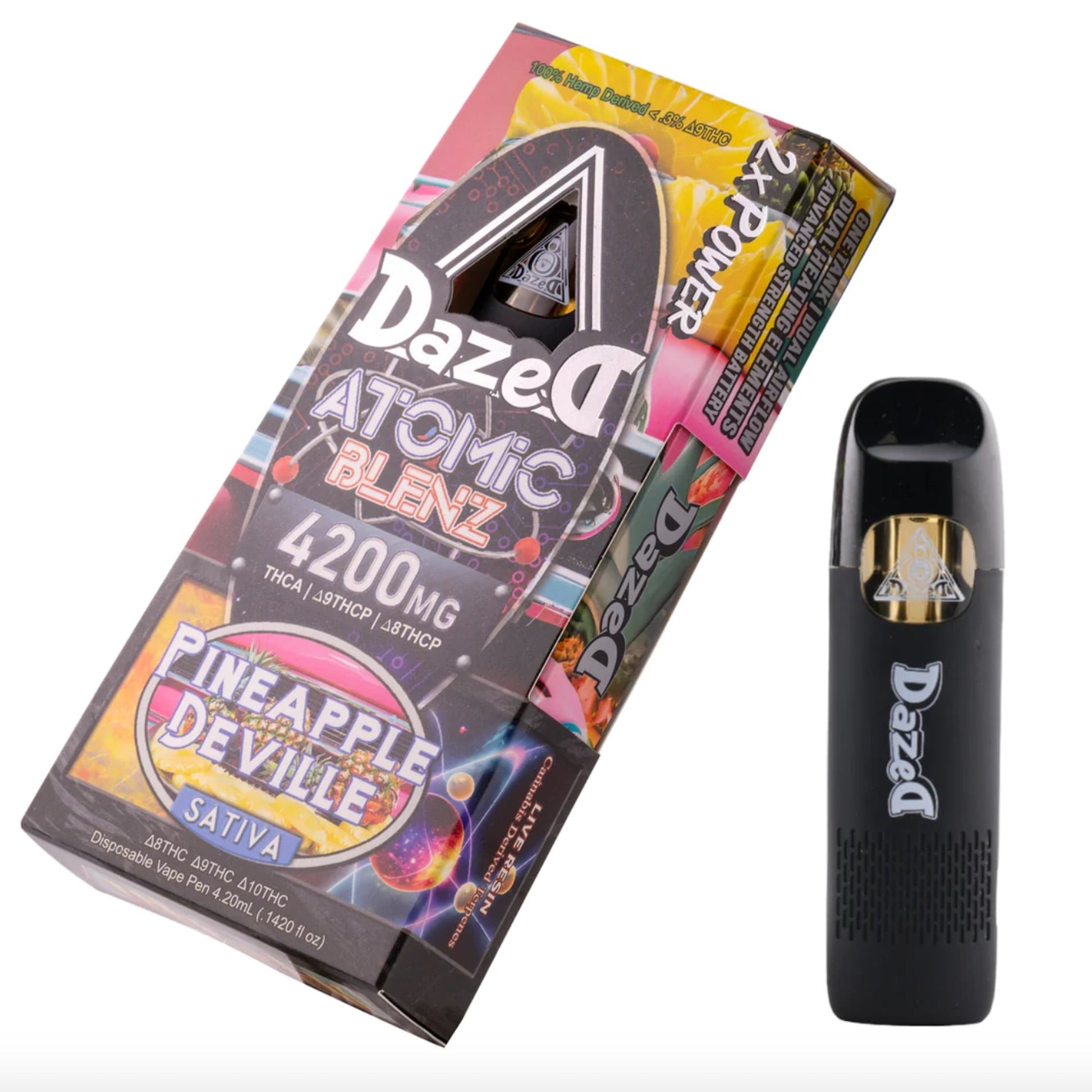 Dazed Nimbus Atomic Blenz THC-A Vaporizer - 4200mg - Everything 420 Dazed Nimbus Atomic Blenz THC-A Vaporizer - 4200mg - Everything 420