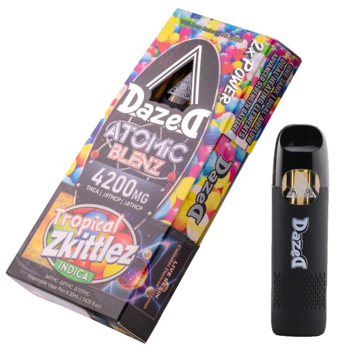 Dazed Nimbus Atomic Blenz THC-A Vaporizer - 4200mg - Everything 420 Dazed Nimbus Atomic Blenz THC-A Vaporizer - 4200mg - Everything 420