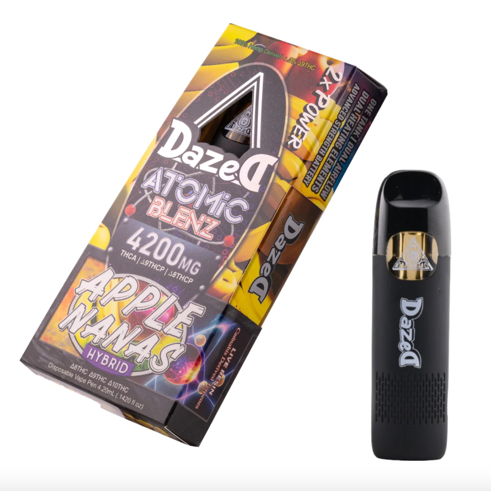 Dazed Nimbus Atomic Blenz THC-A Vaporizer - 4200mg - Everything 420