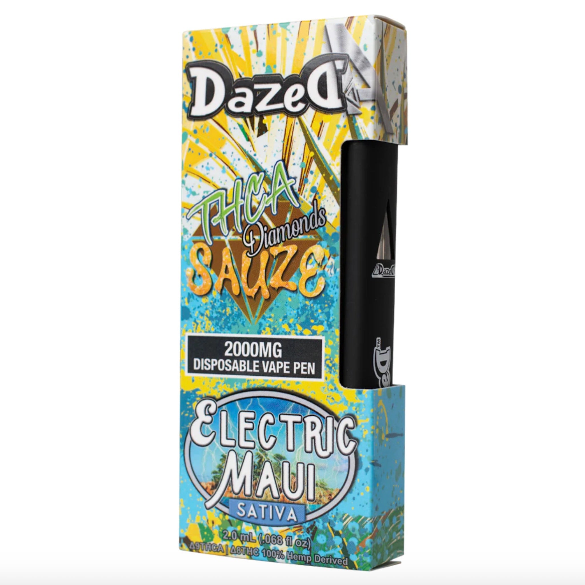 Dazed Sauze THC-A Vaporizer - 2000mg - Everything 420