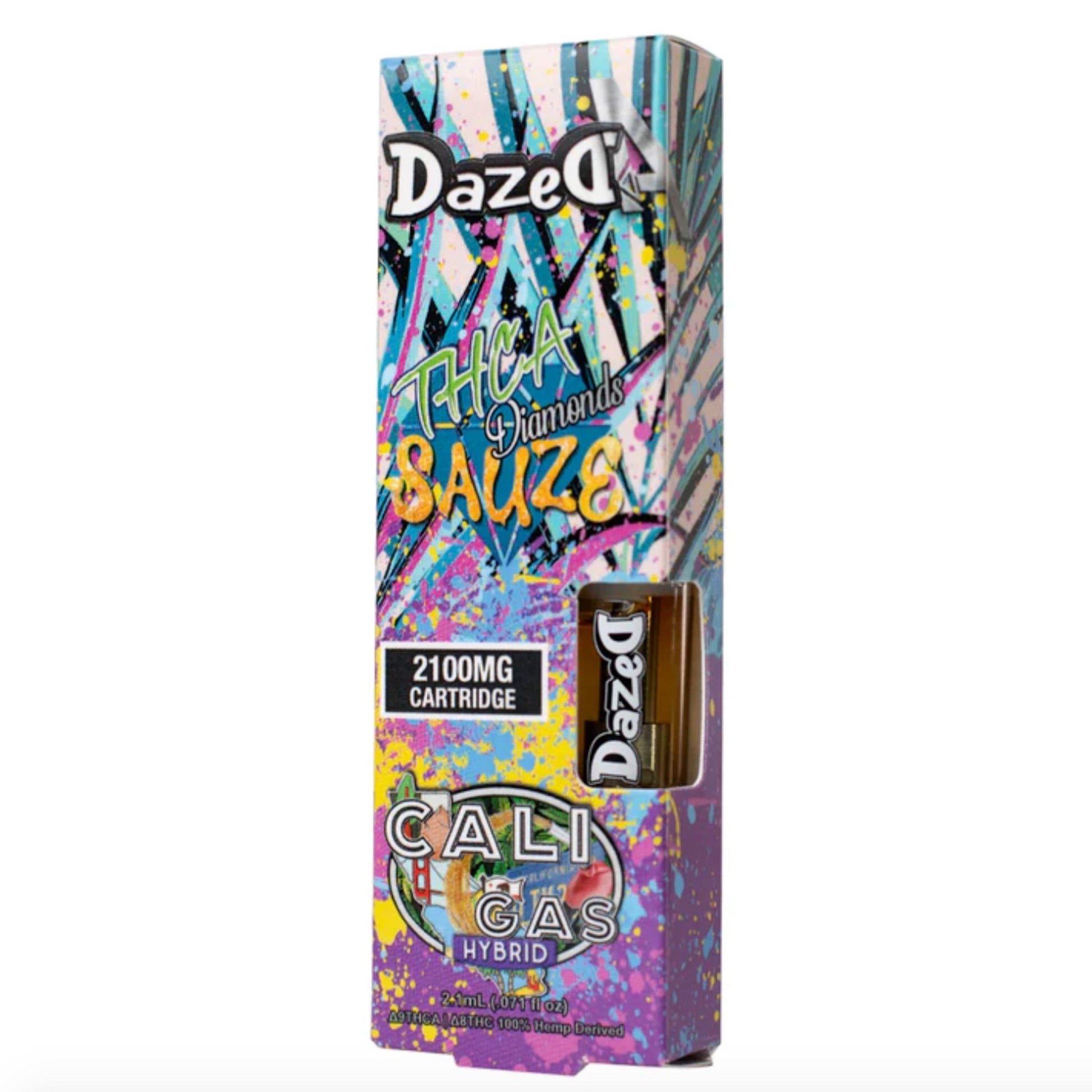 Dazed THC-A Diamond Sauze Cartridge - 2100mg