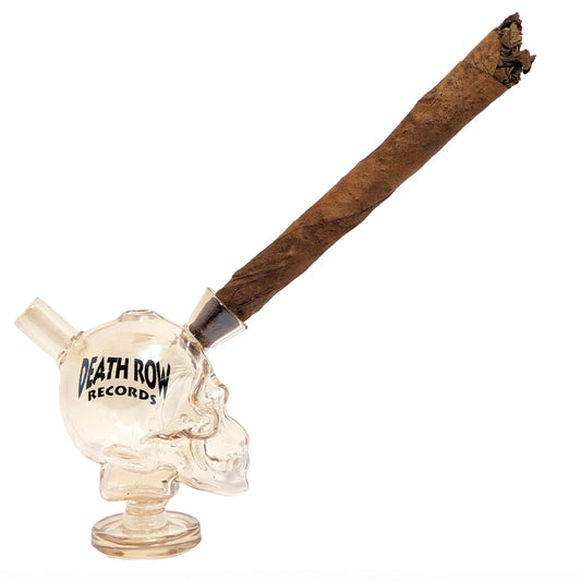 Death Row Records Skull Blunt Bubbler - 3in