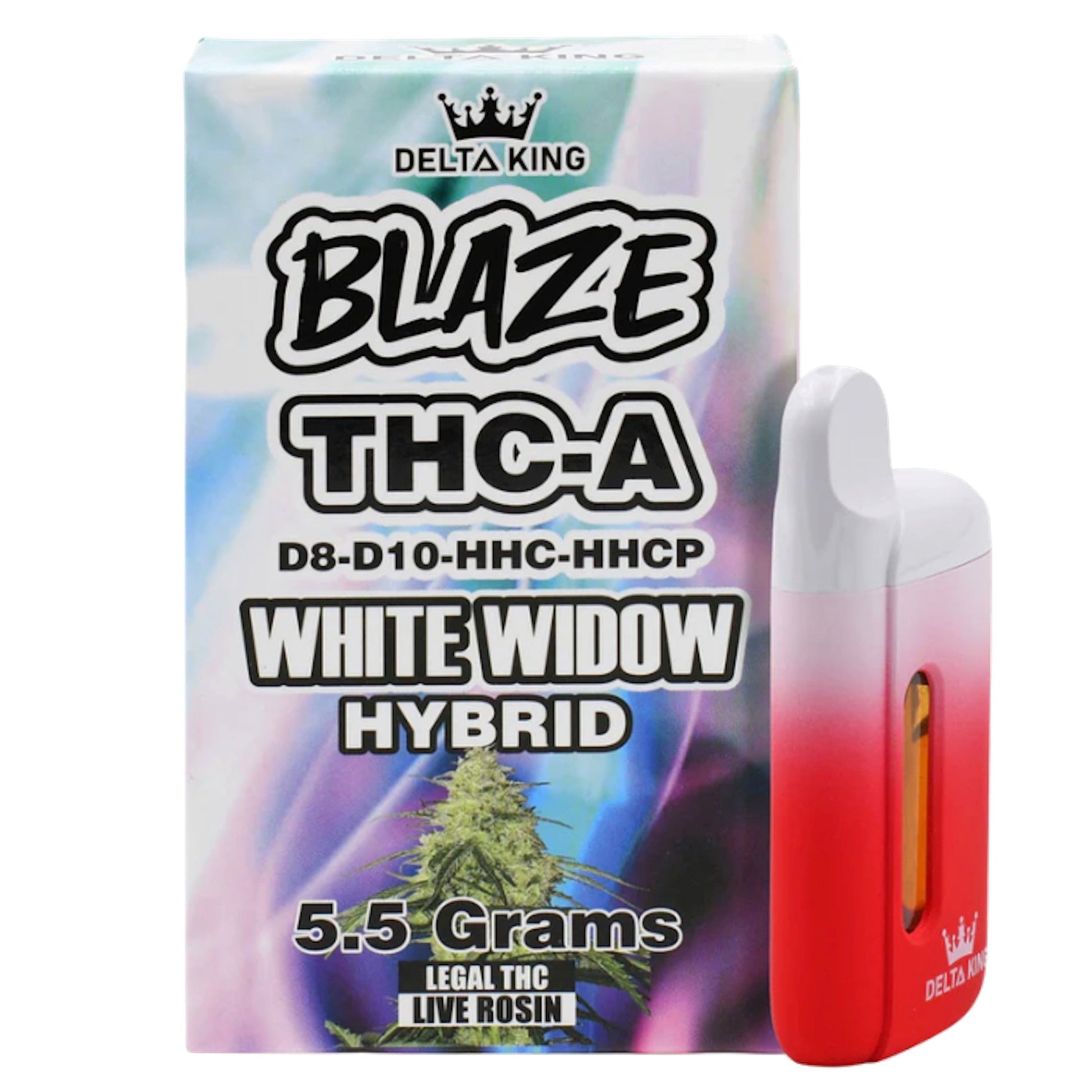 Delta King Blaze THC-A Vaporizer - 5500mg