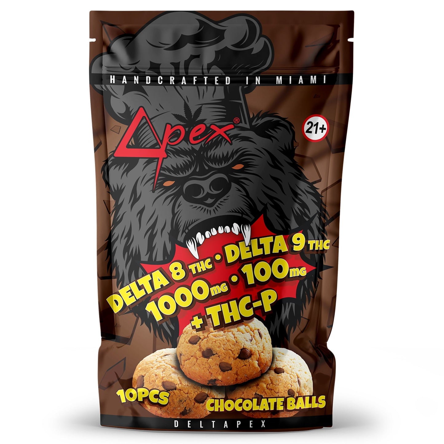 Delta Pex D8/D9/THC-P Choco Balls Edibles - 1000mg