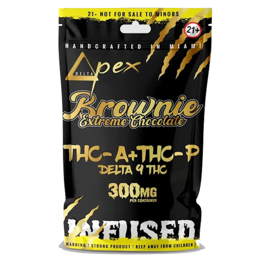 Delta Pex Xtreme Chocolate THC-A Brownies - 300mg