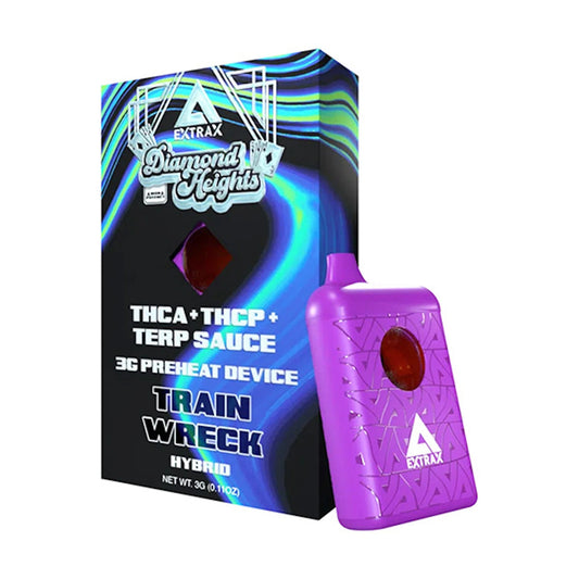 Diamond Heights THC-A Device - 3000mg Trainwreck (H) / 1 Pack