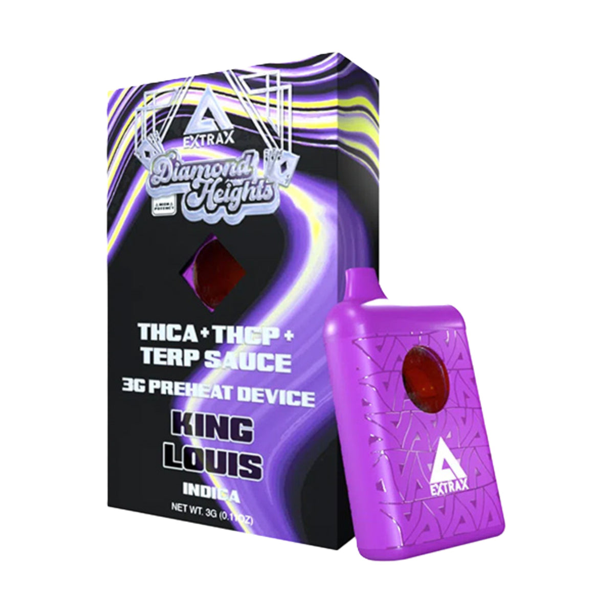 Diamond Heights THC-A Device - 3000mg King Louis (I) / 1 Pack