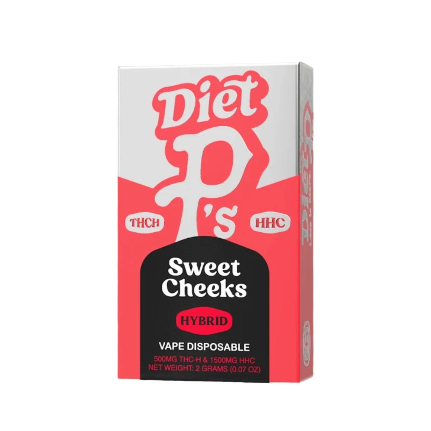 Diet Ps HHC + THC-h Vaporizer - 2000mg Sweet Cheeks