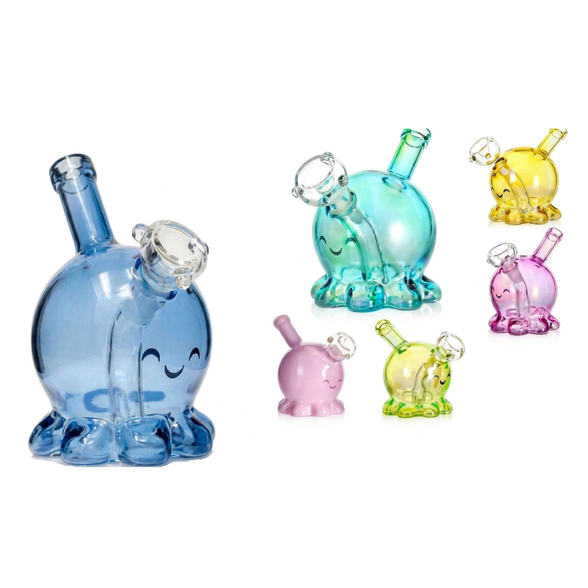 Dimple Dumpling Bubbler Bong - 3in