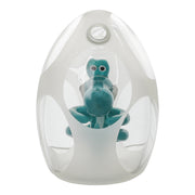Dino DNA Bubbler Bong - 5in Blue