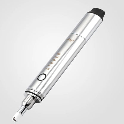 Dip Dipper 2-in-1 Dab Pen and Dab Straw Vape Chrome