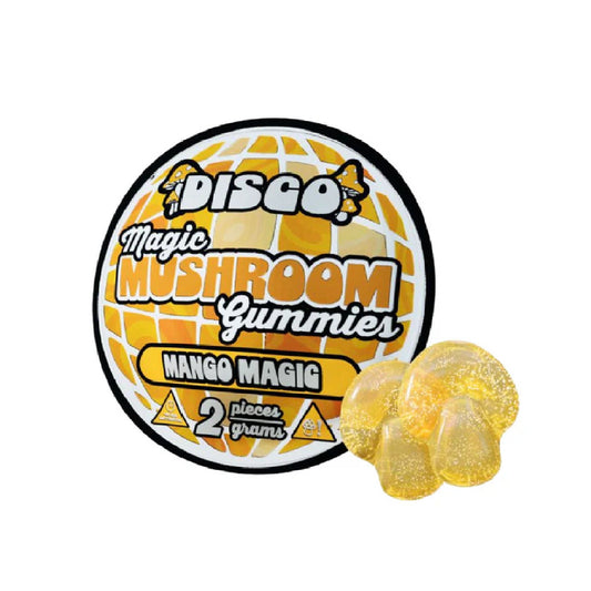 Disco Magic Mushroom Gravity Gummies - 2000mg Mango Magic
