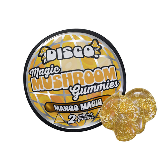 Disco Magic Mushroom Gravity Gummies - 2000mg Mango Magic