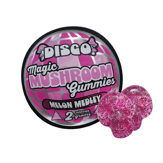 Disco Magic Mushroom Gravity Gummies - 2000mg Melon Medley