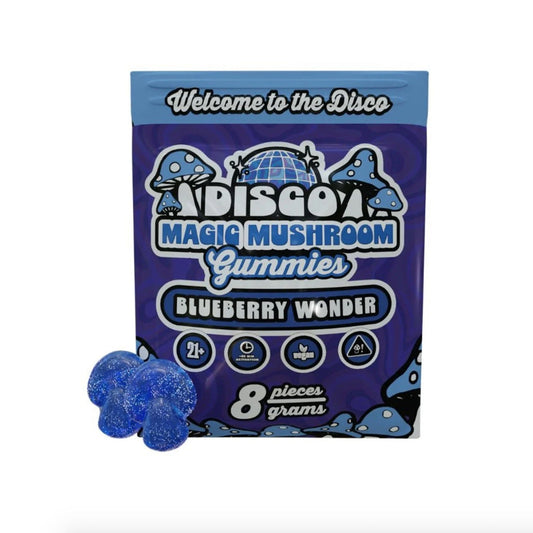 Disco Magic Mushroom Gummies - 8000mg Blueberry Wonder