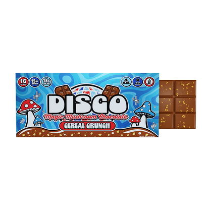 Disco Magic Mushrooms Chocolate Bar - 15g Cereal Crunch