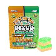 Disco Mushrooms Twice The Trip Double Stack Gummies - 2,000mg Mango X Melon