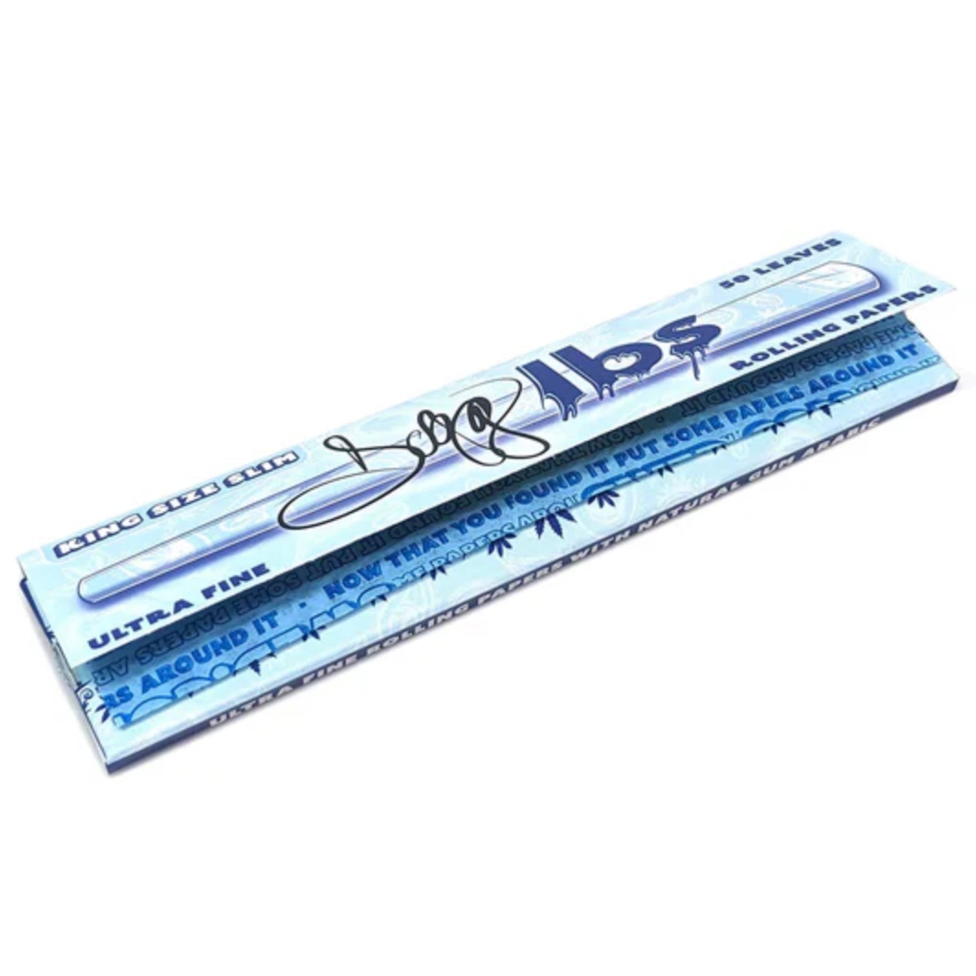 Dogg lbs Blue Paisley KS Slim Rolling Papers  - 50ct