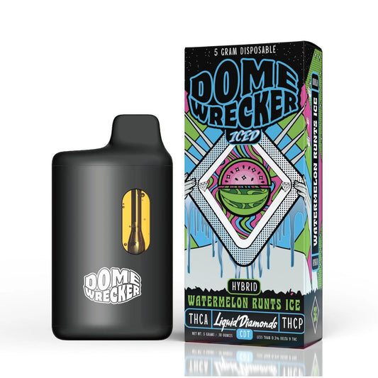 Dome Wrecker THC-A Device - 5000mg Watermelon Runtz Ice (H) / 1 Pack