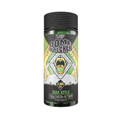 Dome Wrecker THC-A Gummies - 11,000mg Sour Apple / 1 Pack