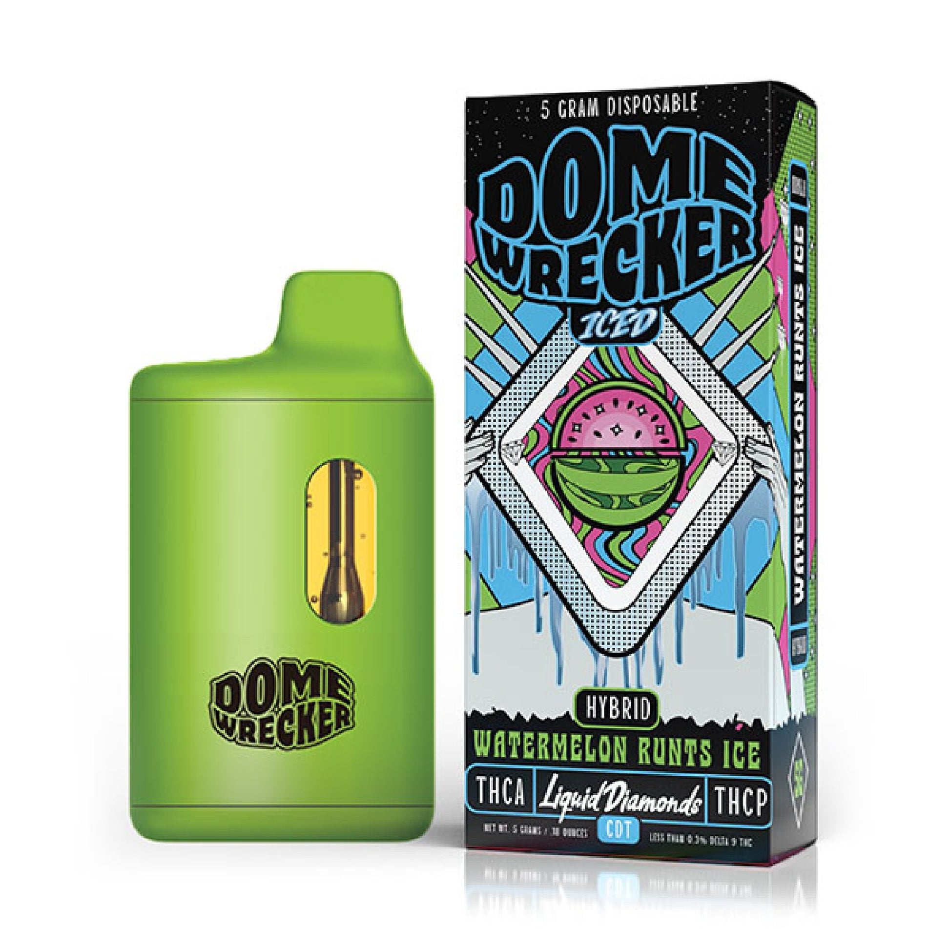 Dome Wrecker THC-A Vaporizer - 3500mg Watermelon Runtz (H)