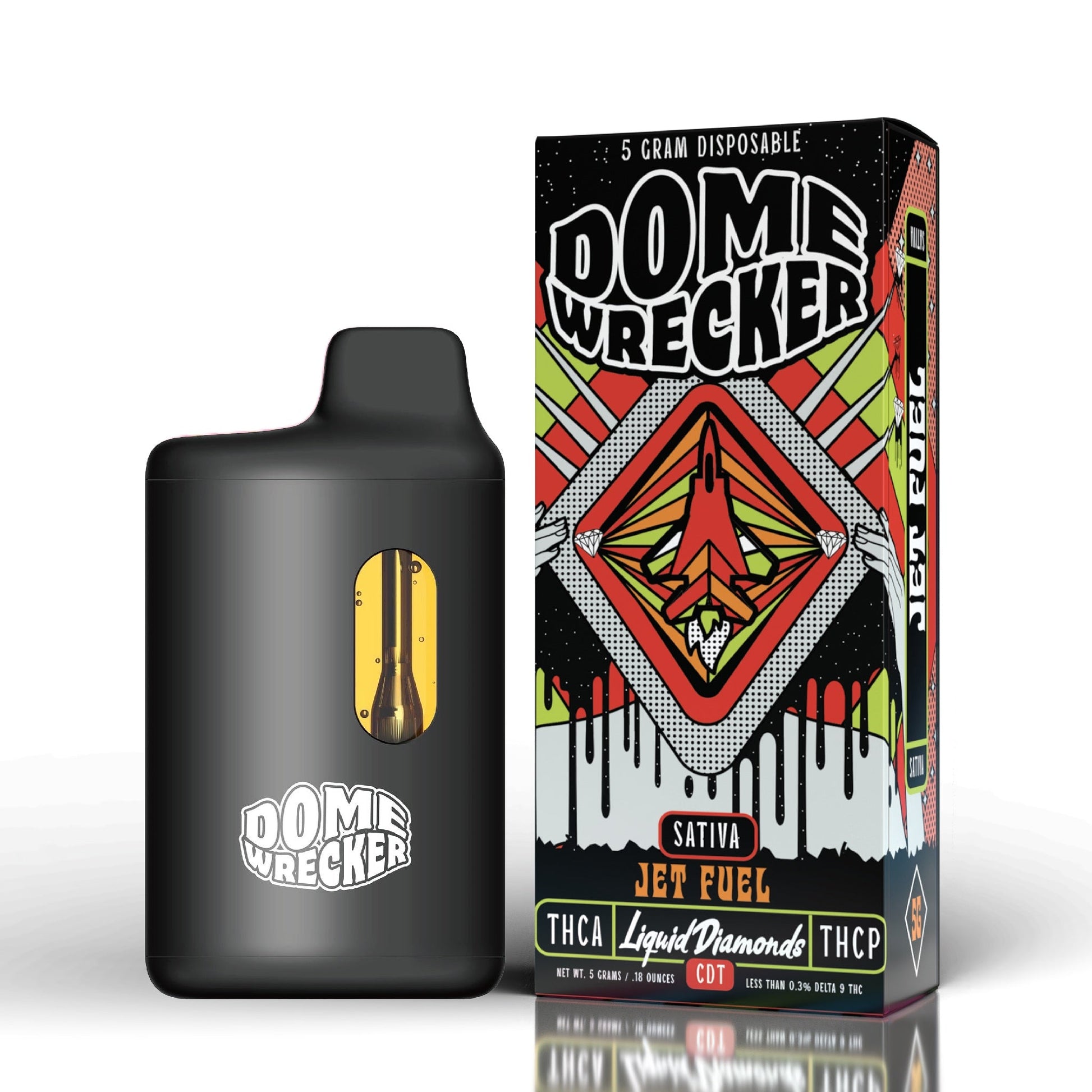 Dome Wrecker THC-A Vaporizer - 5000mg