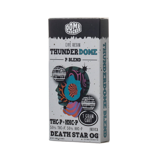 Dome Wrecker Thunder Dome Live Resin P-Blend Cartridge - 1000mg Death Star OG (I)