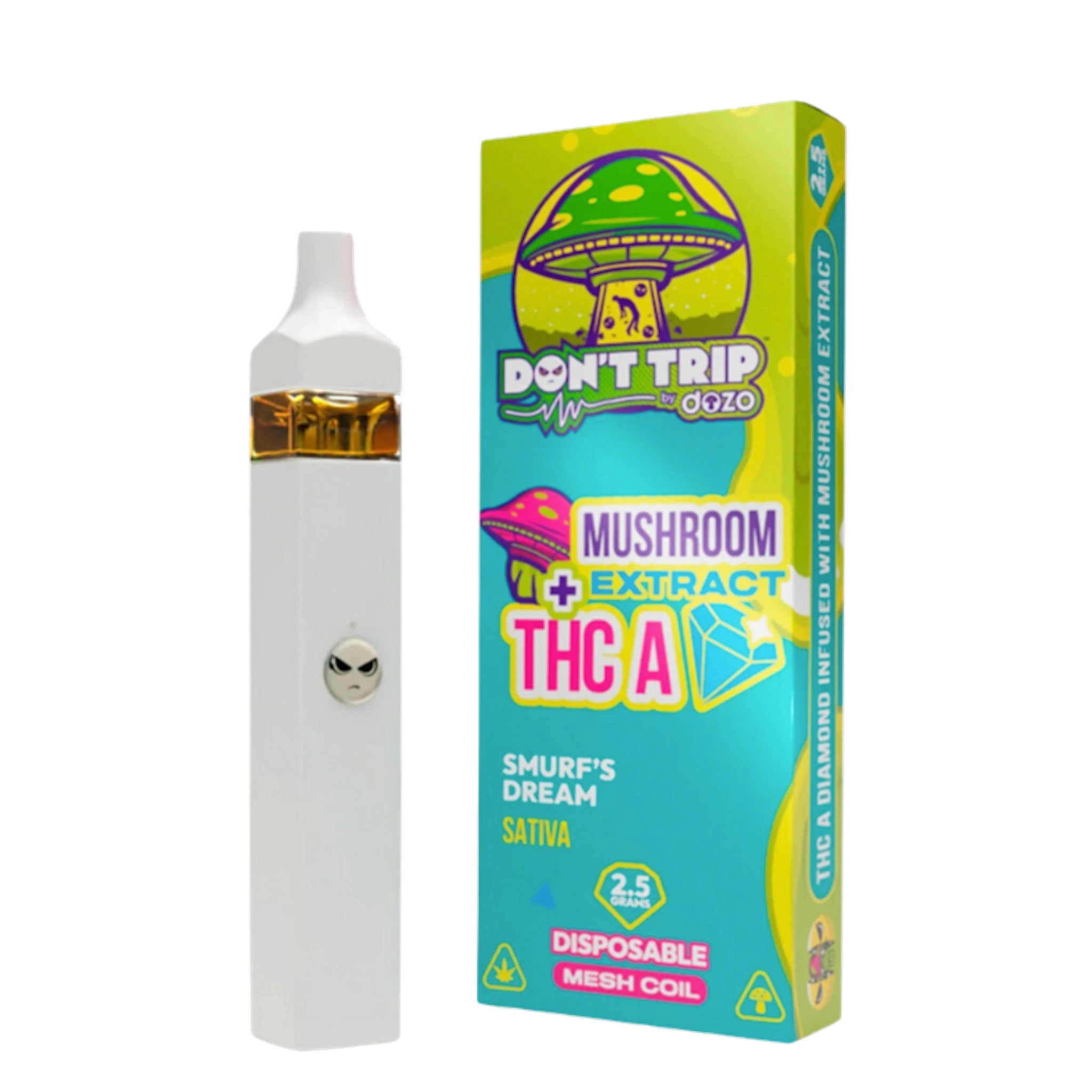 Dont Trip Shroom + THC-A Smurfs Dream Vaporizer - 2500mg - Everything 420