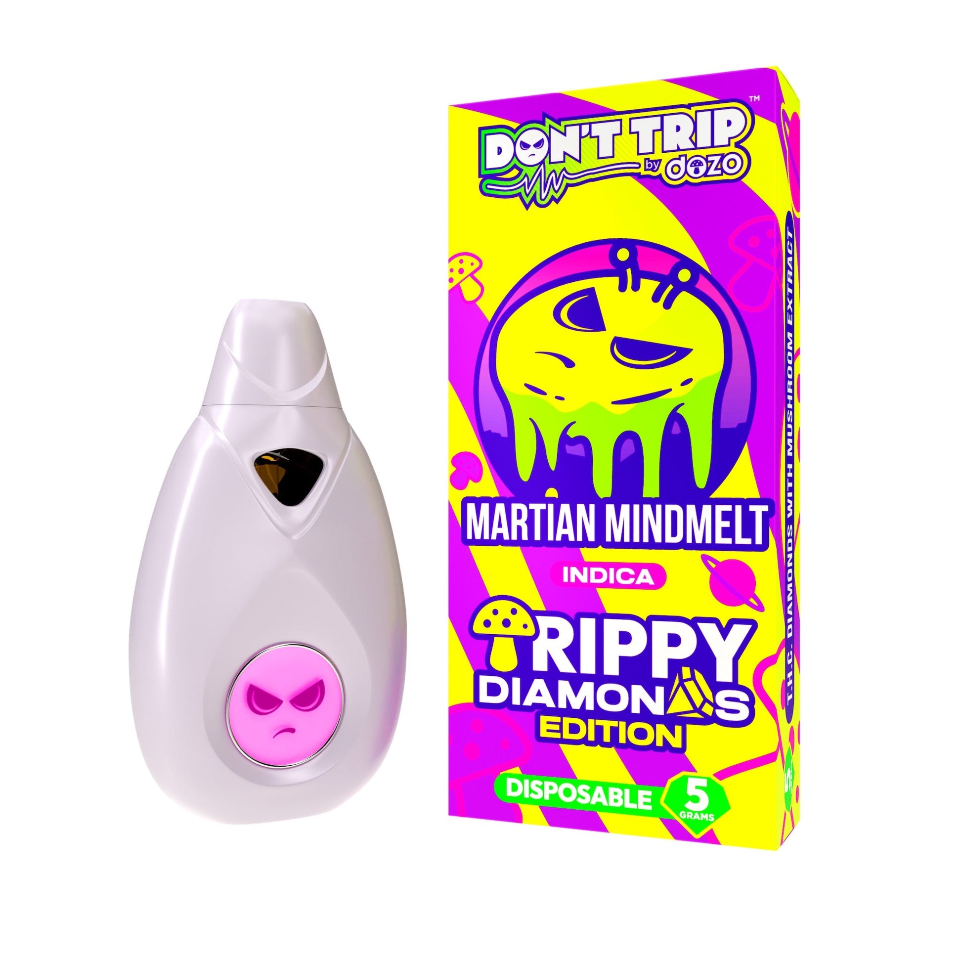 Dont Trip Trippy Diamonds Martian Mindmelt Vaporizer - 5000mg