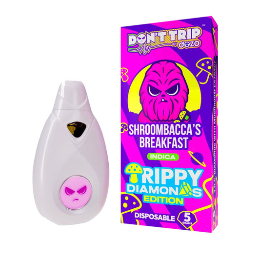 Dont Trip Trippy Diamonds Shroombaccas Breakfast Vaporizer - 5000mg