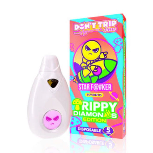 Dont Trip Trippy Diamonds Star F@#ker Vaporizer - 5000mg