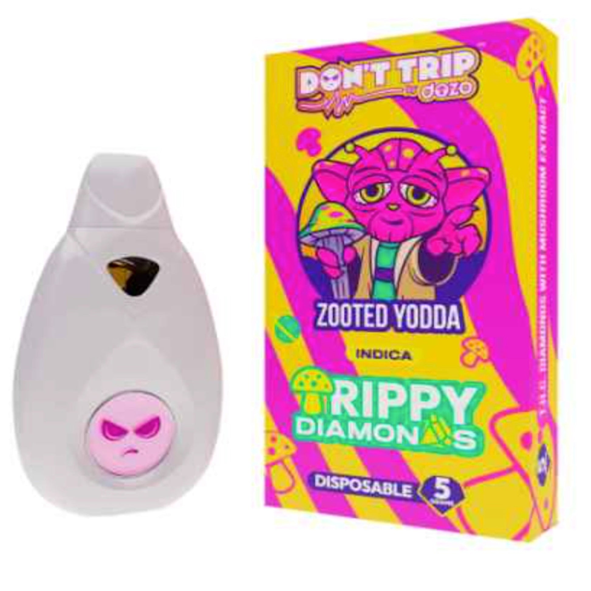 Dont Trip Trippy Diamonds Zooted Yodda Vaporizer - 5000mg